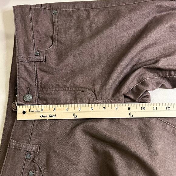 prAna Jeans Womens Brown Kara Pant 14/32‎ Low Rise Hiking Outdoor W4KARA115 - Picture 10 of 13